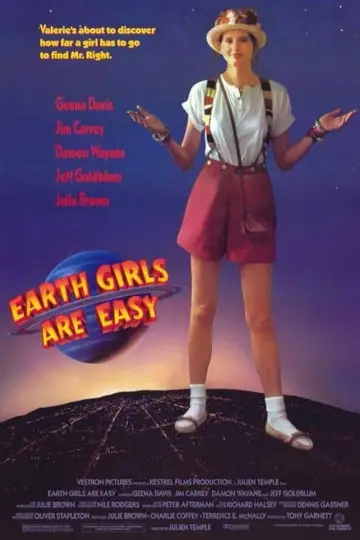 Poster to the movie "Earth Girls Are Easy" #1021078