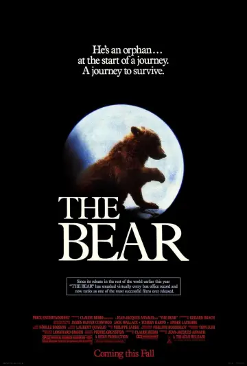 Poster to the movie "The Bear" #893383