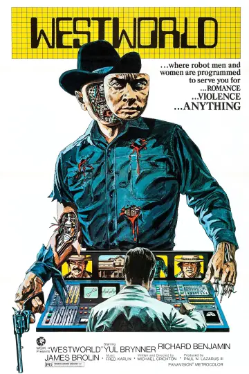 Poster to the movie "Westworld" #867247