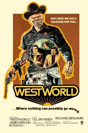 Poster to the movie "Westworld" #867255