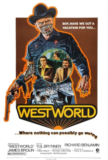 Poster to the movie "Westworld" #867262