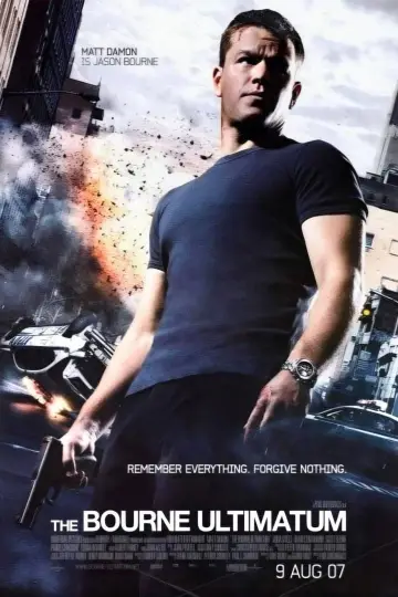 Poster to the movie "The Bourne Ultimatum" #1215933
