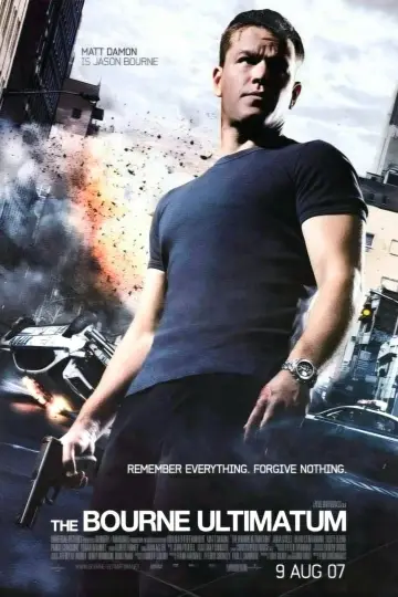 Poster to the movie "The Bourne Ultimatum" #1215934