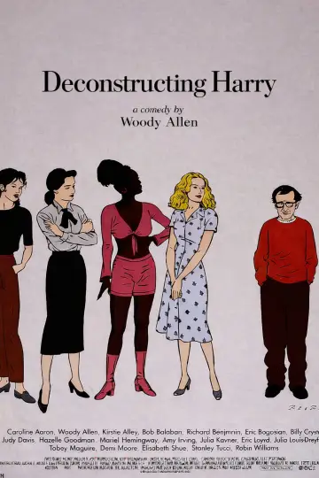 Poster to the movie "Deconstructing Harry" #696182