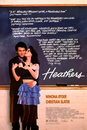 Poster to the movie "Heathers" #109785