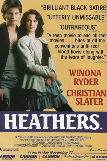 Poster to the movie "Heathers" #854866