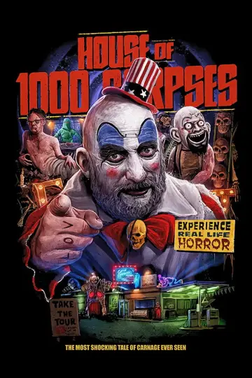 Poster to the movie "House of 1000 Corpses" #867822