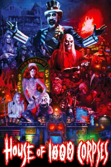 Poster to the movie "House of 1000 Corpses" #867836