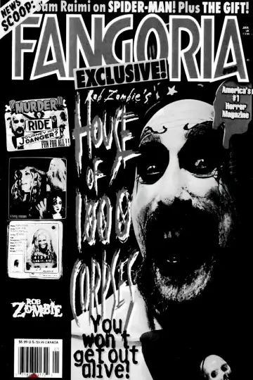 Poster to the movie "House of 1000 Corpses" #867838