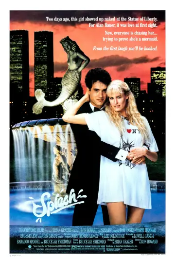 Poster to the movie "Splash" #850042
