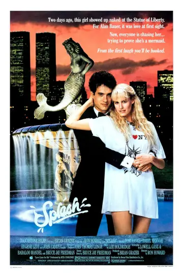 Poster to the movie "Splash" #850044