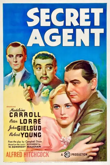 Poster to the movie "Secret Agent" #1123644