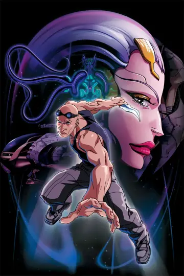 Poster to the movie "The Chronicles of Riddick: Dark Fury" #1185333