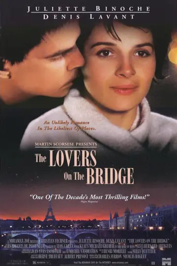 Poster to the movie "The Lovers on the Bridge" #534102