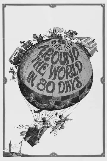 Poster to the movie "Around the World in 80 Days" #1646515
