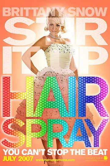 Poster to the movie "Hairspray" #862915