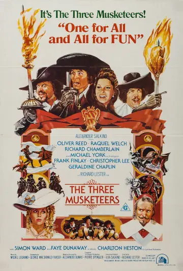 Poster to the movie "The Three Musketeers" #899063