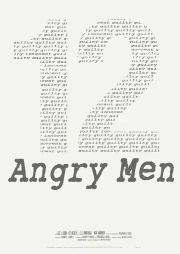 Poster to the movie "12 Angry Men" #50435