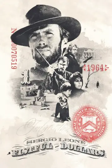 Poster to the movie "A Fistful of Dollars" #649068