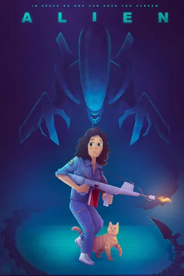 Poster to the movie "Alien" #830503