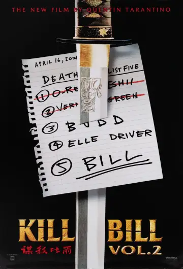 Poster to the movie "Kill Bill: Vol. 2" #604948