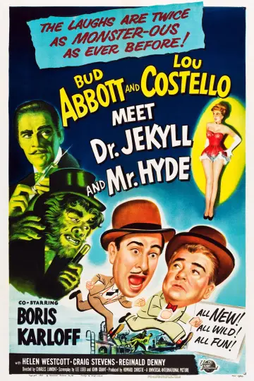 Poster to the movie "Abbott and Costello Meet Dr. Jekyll and Mr. Hyde" #1746154