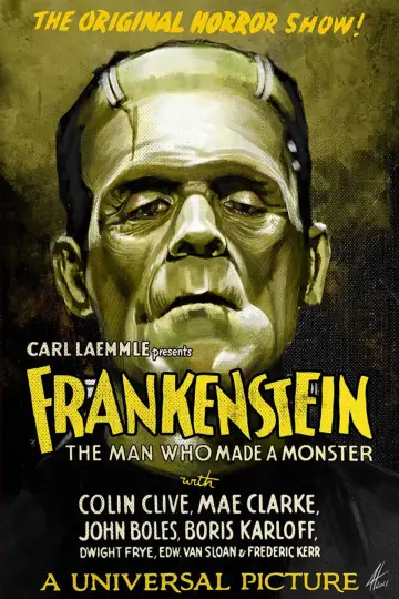 Poster to the movie "Frankenstein" #641091