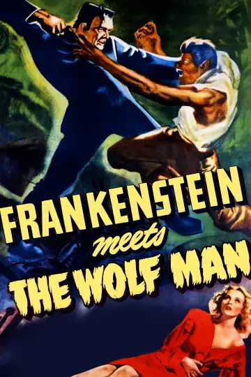 Poster to the movie "Frankenstein Meets the Wolf Man" #1030302