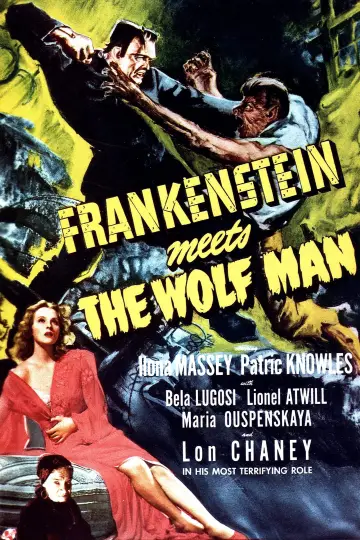 Poster to the movie "Frankenstein Meets the Wolf Man" #1030320