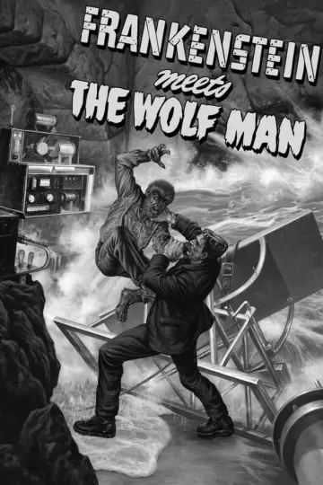 Poster to the movie "Frankenstein Meets the Wolf Man" #1030323