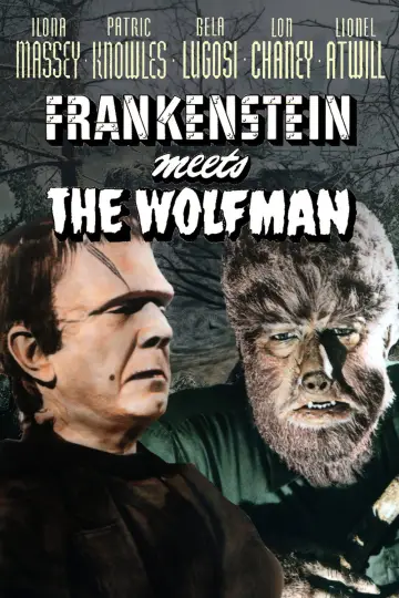 Poster to the movie "Frankenstein Meets the Wolf Man" #1030325