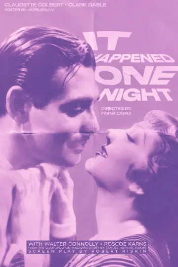 Poster to the movie "It Happened One Night" #1582957