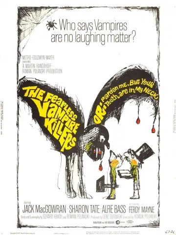 Poster to the movie "The Fearless Vampire Killers" #107085
