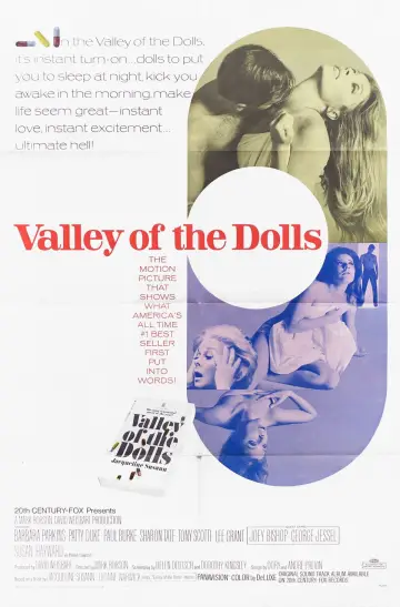 Poster to the movie "Valley of the Dolls" #1275997