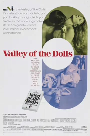 Poster to the movie "Valley of the Dolls" #1275999
