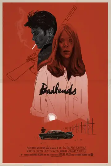 Poster to the movie "Badlands" #1582915