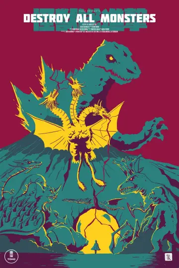 Poster to the movie "Destroy All Monsters" #946834
