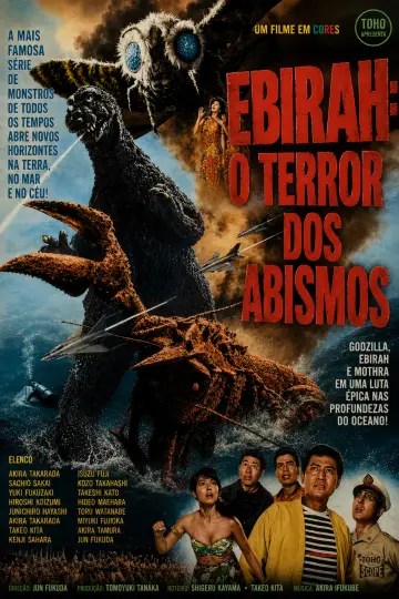 Poster to the movie "Ebirah, Horror of the Deep" #1453796