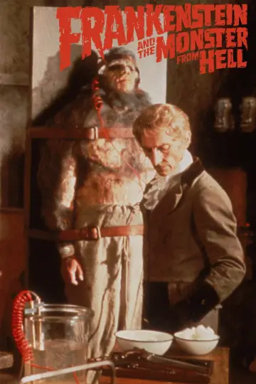 Poster to the movie "Frankenstein and the Monster from Hell" #1855757