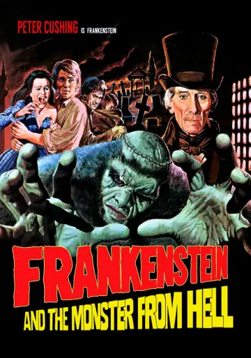 Poster to the movie "Frankenstein and the Monster from Hell" #1855764
