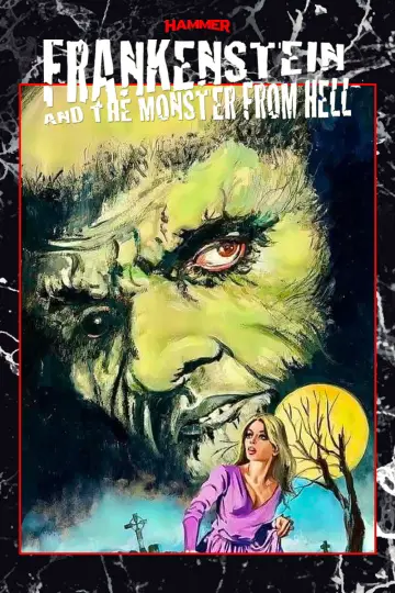 Poster to the movie "Frankenstein and the Monster from Hell" #1855768