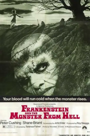 Poster to the movie "Frankenstein and the Monster from Hell" #1855770