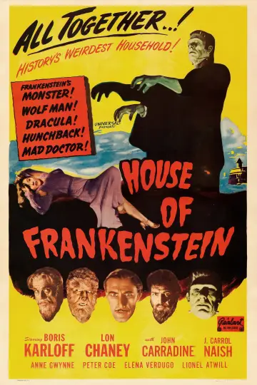 Poster to the movie "House of Frankenstein" #1870953