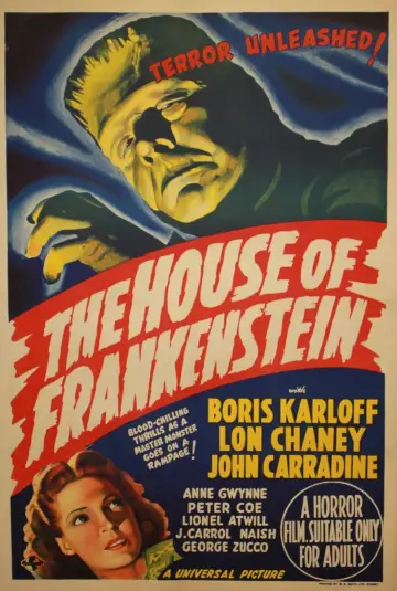 Poster to the movie "House of Frankenstein" #1870965