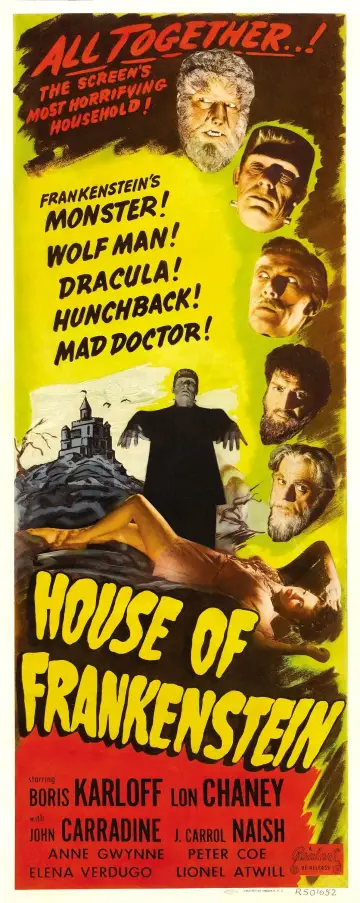 Poster to the movie "House of Frankenstein" #1870966