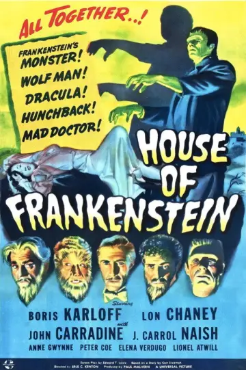 Poster to the movie "House of Frankenstein" #1870983