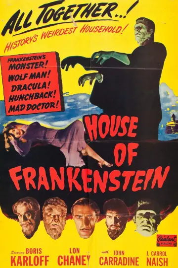 Poster to the movie "House of Frankenstein" #1870989