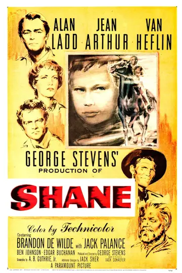 Poster to the movie "Shane" #875682