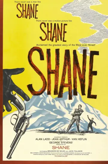 Poster to the movie "Shane" #875696