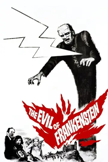 Poster to the movie "The Evil of Frankenstein" #1060345